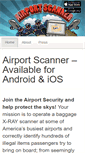 Mobile Screenshot of airportscannergame.com